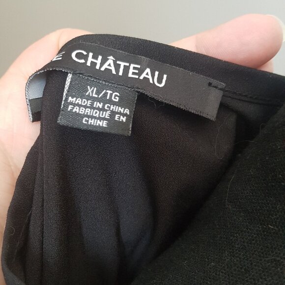 Le Chateau Fox Blouse Size XL - Picture 2 of 2